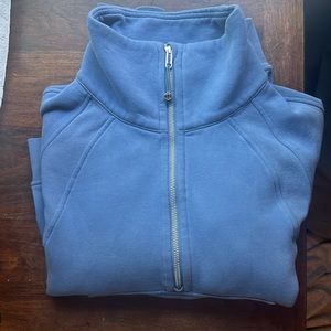 LULULEMON SCUBA 1/2 ZIP CROPPED FUNNEL NECK